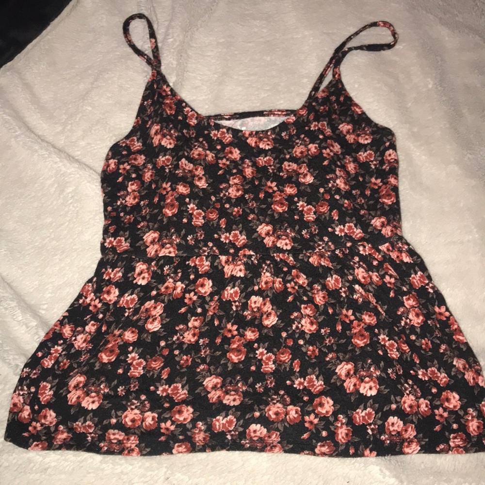Floral tank top